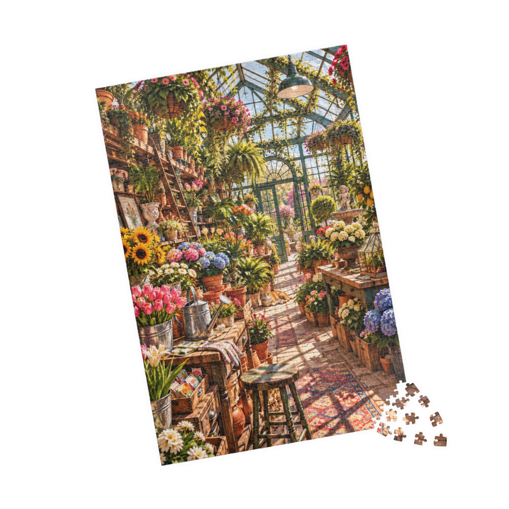 The Secret Greenhouse | 1014-Piece Botanical Jigsaw Puzzle