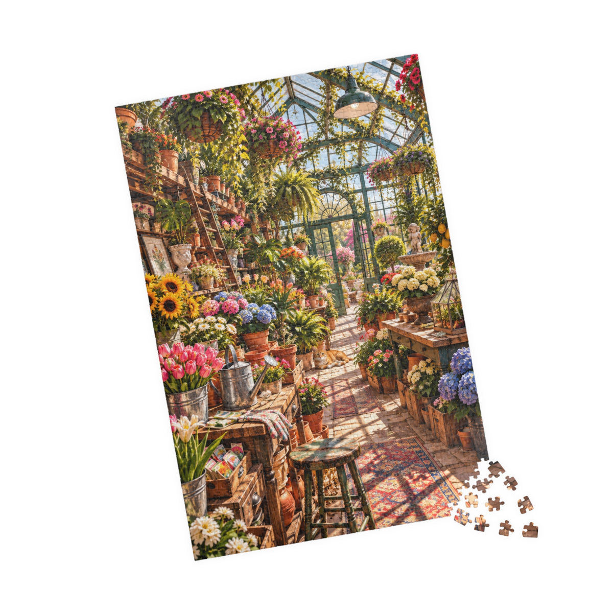 The Secret Greenhouse | 1014-Piece Botanical Jigsaw Puzzle