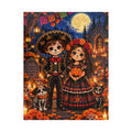 Day of the Dead Couple Jigsaw Puzzle – Colorful Catrina & Catrín Scene (252 pcs)