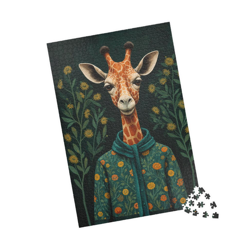 Miss Marigold the Giraffe | The Distinguished Animal Society | 1,014-Piece Adult Jigsaw Puzzle