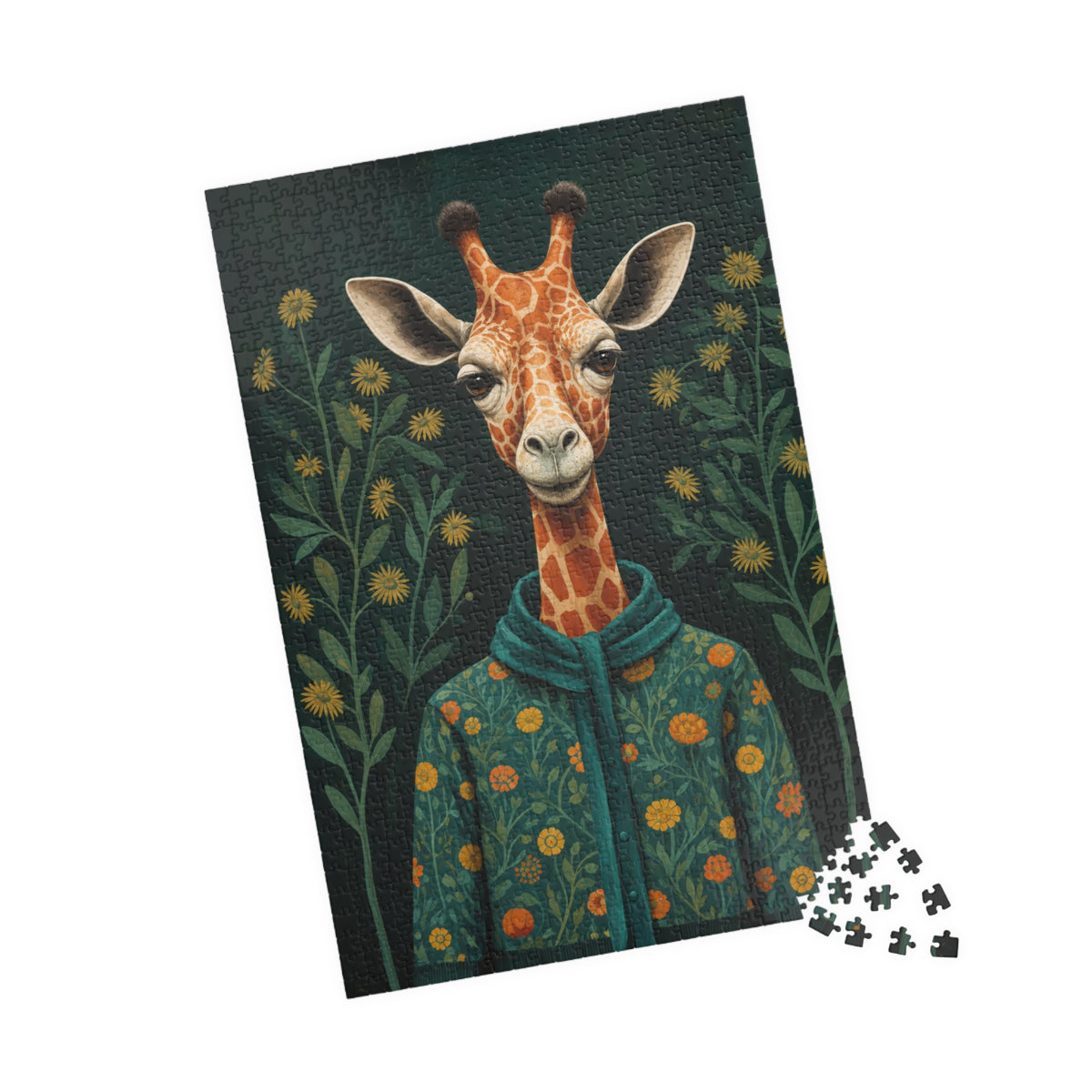 Miss Marigold the Giraffe | The Distinguished Animal Society | 1,014-Piece Adult Jigsaw Puzzle