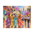 Rainy Day Parade | Colorful 520-Piece Jigsaw Puzzle