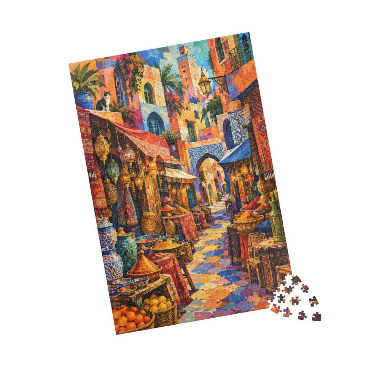 Sunset at the Seaside Carnival – 1,014-Piece Jigsaw Puzzle