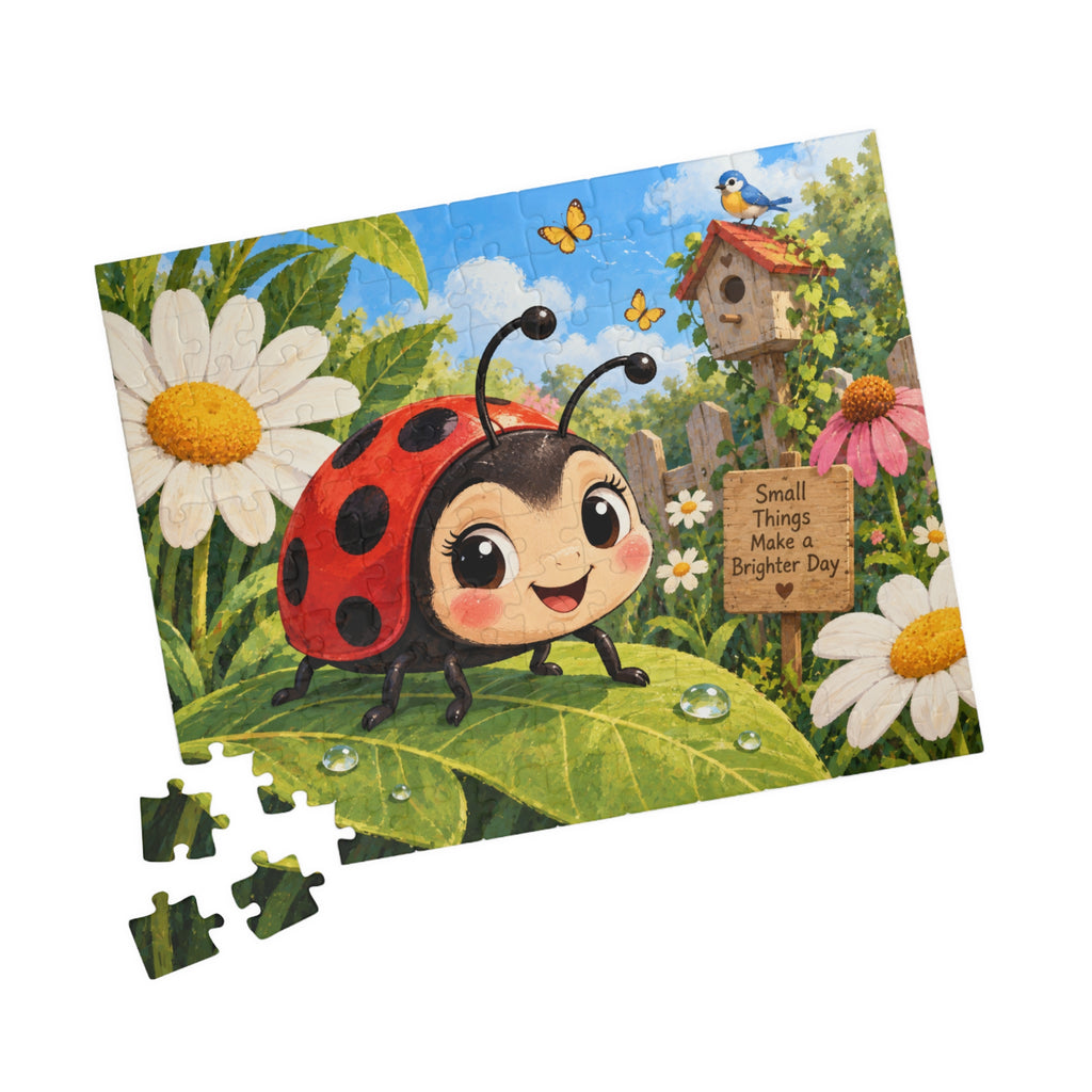 Little Ladybug Garden Kids Puzzle | Ages 3–5 | 110 Pieces
