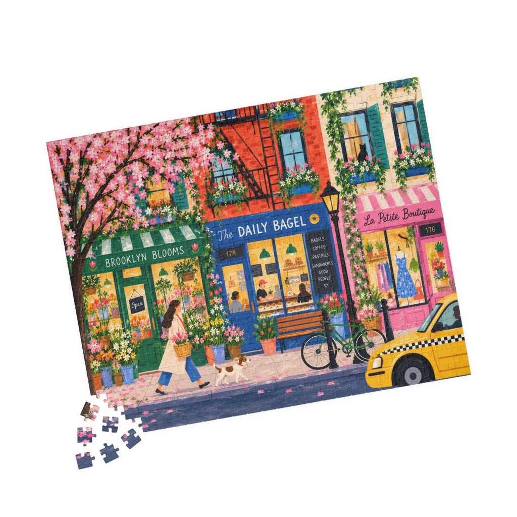 Springtime in Brooklyn Jigsaw Puzzle | 520 Pieces