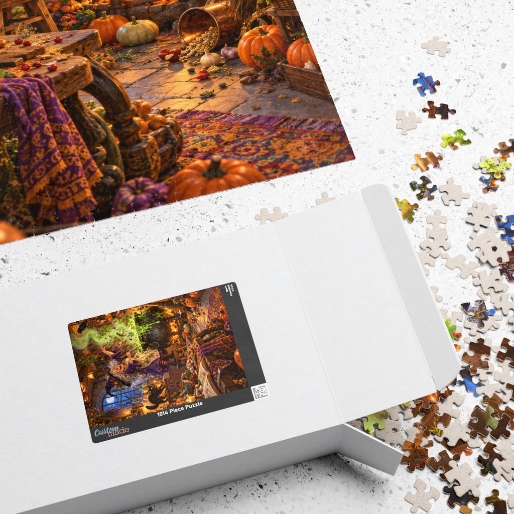 The Potion Disaster Halloween Witch Puzzle