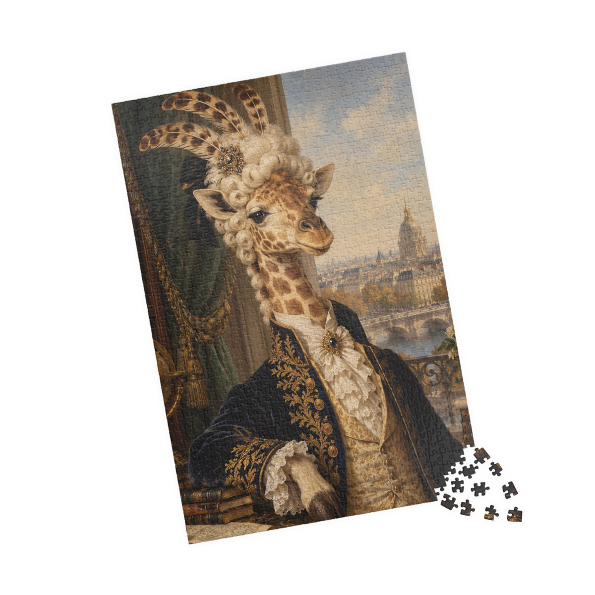 Mr. Tallis in Paris | The Distinguished Animal Society | 1,014-Piece Jigsaw Puzzle