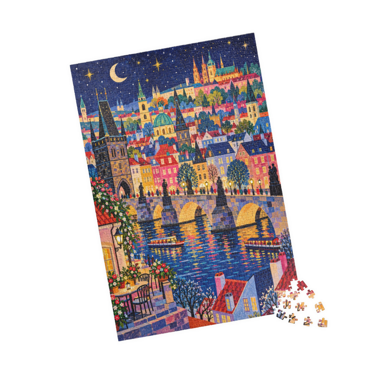 Starlight on the River Jigsaw Puzzle | 1,014 Pieces