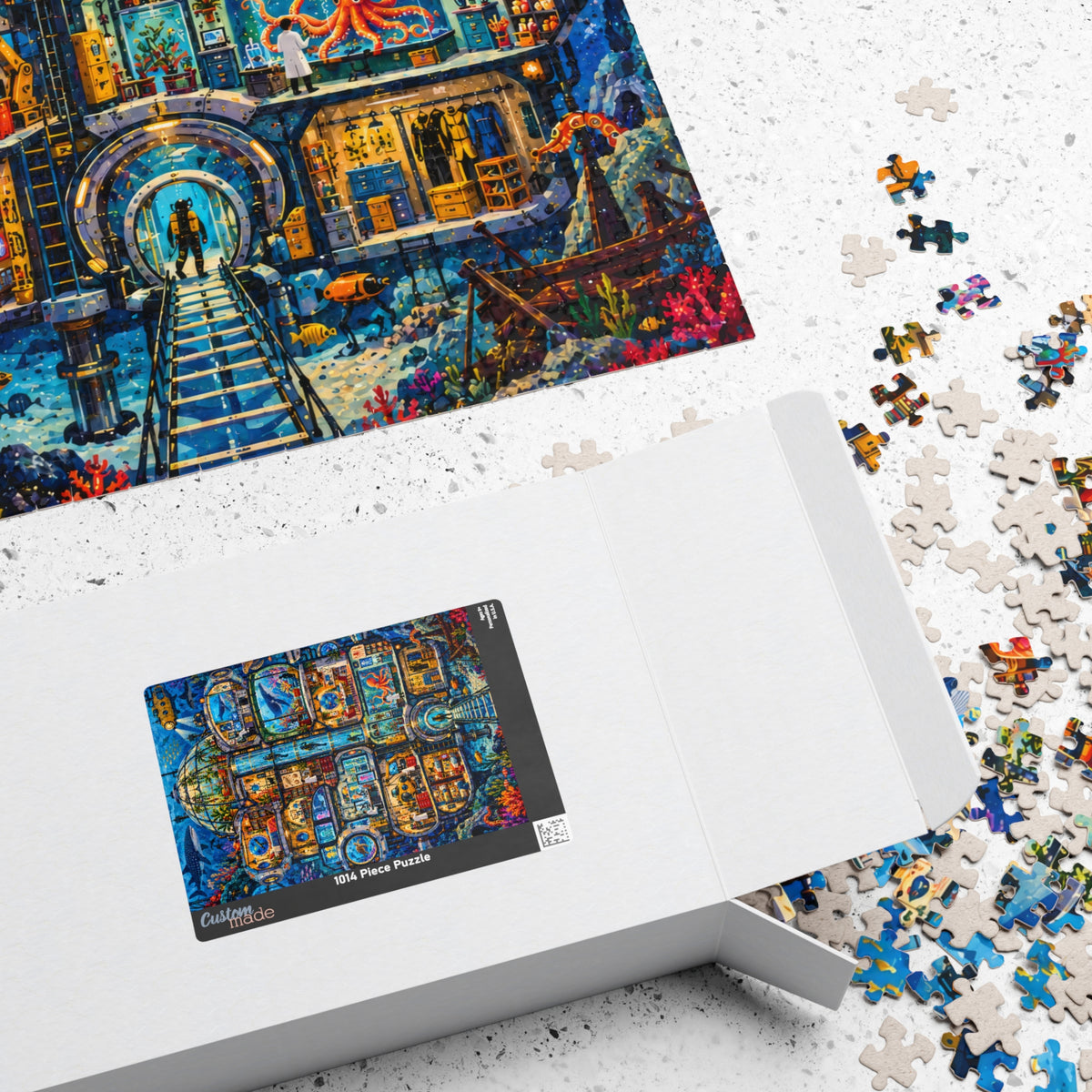 Underwater Research Station – 1,014-Piece Jigsaw Puzzle