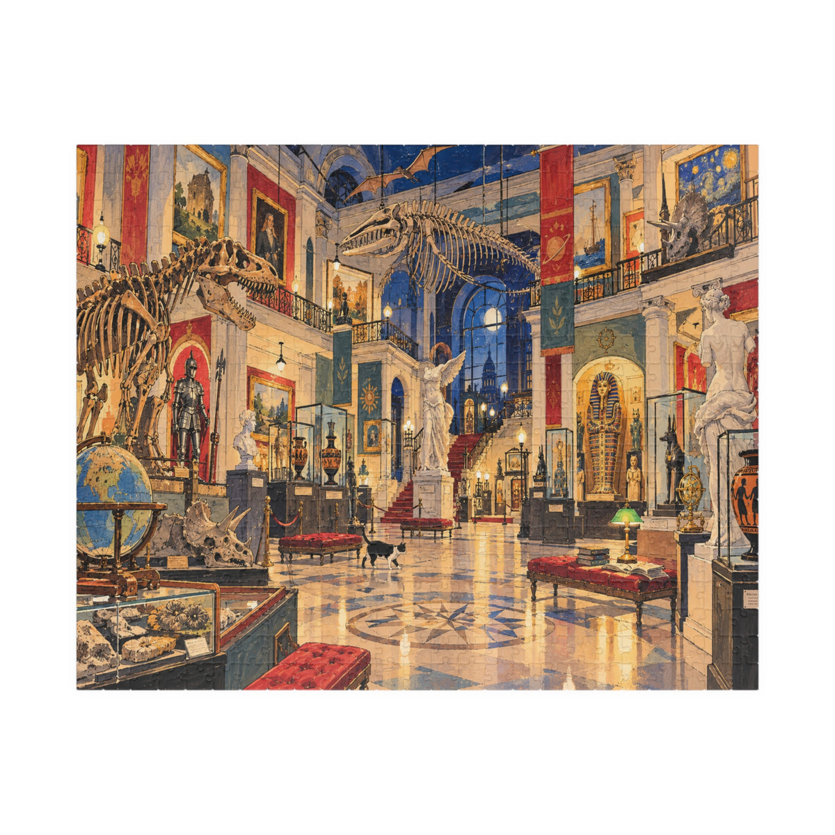 After Hours at the Museum | 520-Piece Jigsaw Puzzle