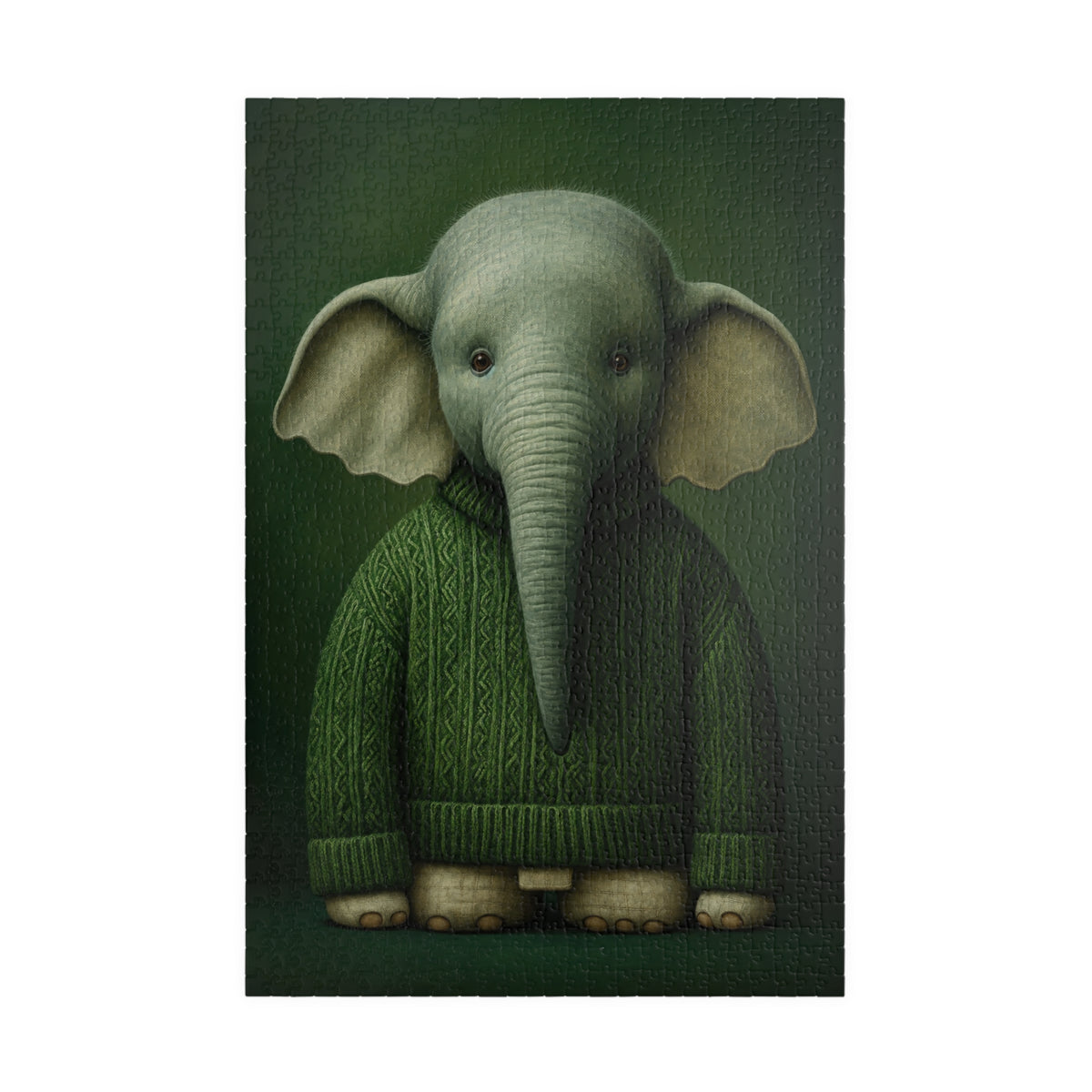 Mr. Bellington the Elephant | The Distinguished Animal Society | 1,014-Piece Adult Jigsaw Puzzle