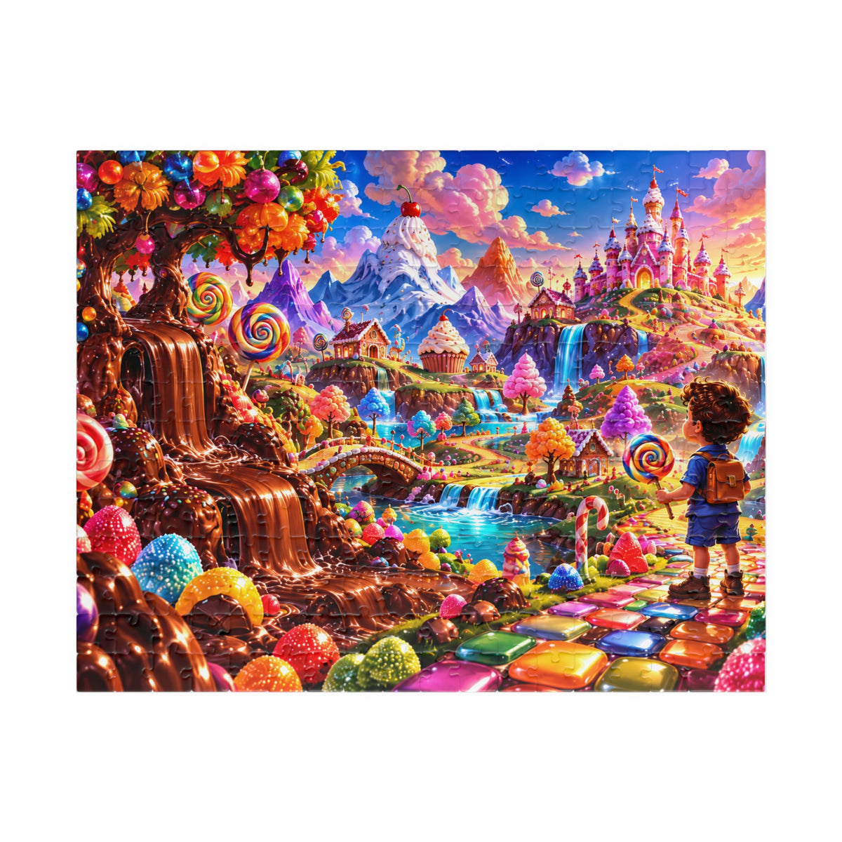 Candy Kingdom Adventure | 252-Piece Kids Jigsaw Puzzle