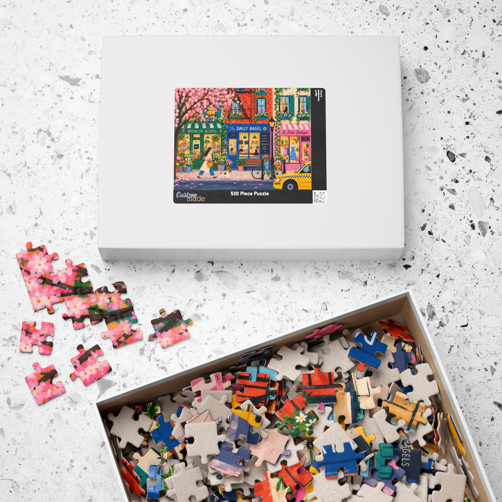 Springtime in Brooklyn Jigsaw Puzzle | 520 Pieces