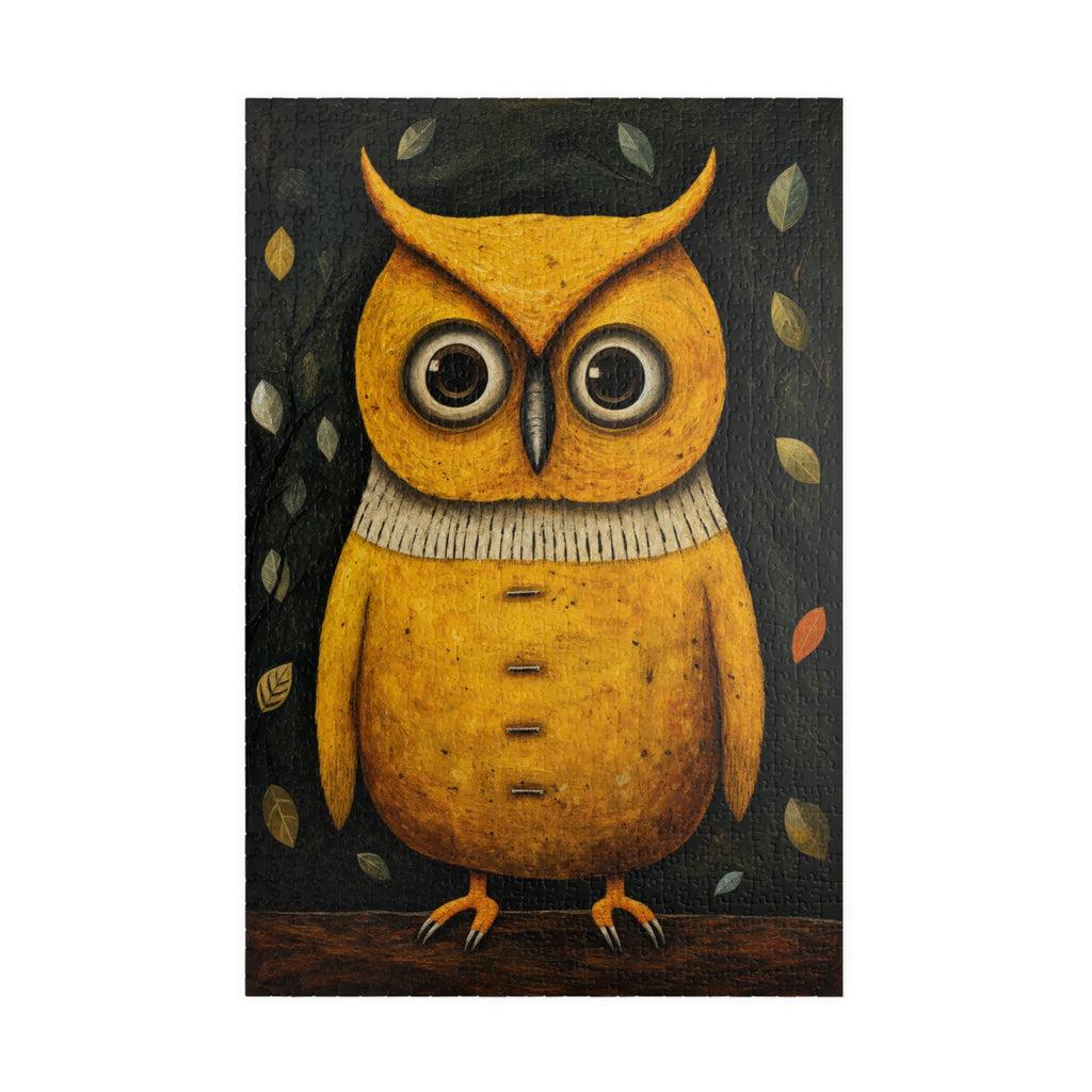 Professor Hootsworth the Owl | The Distinguished Animal Society | 1,014-Piece Adult Jigsaw Puzzle