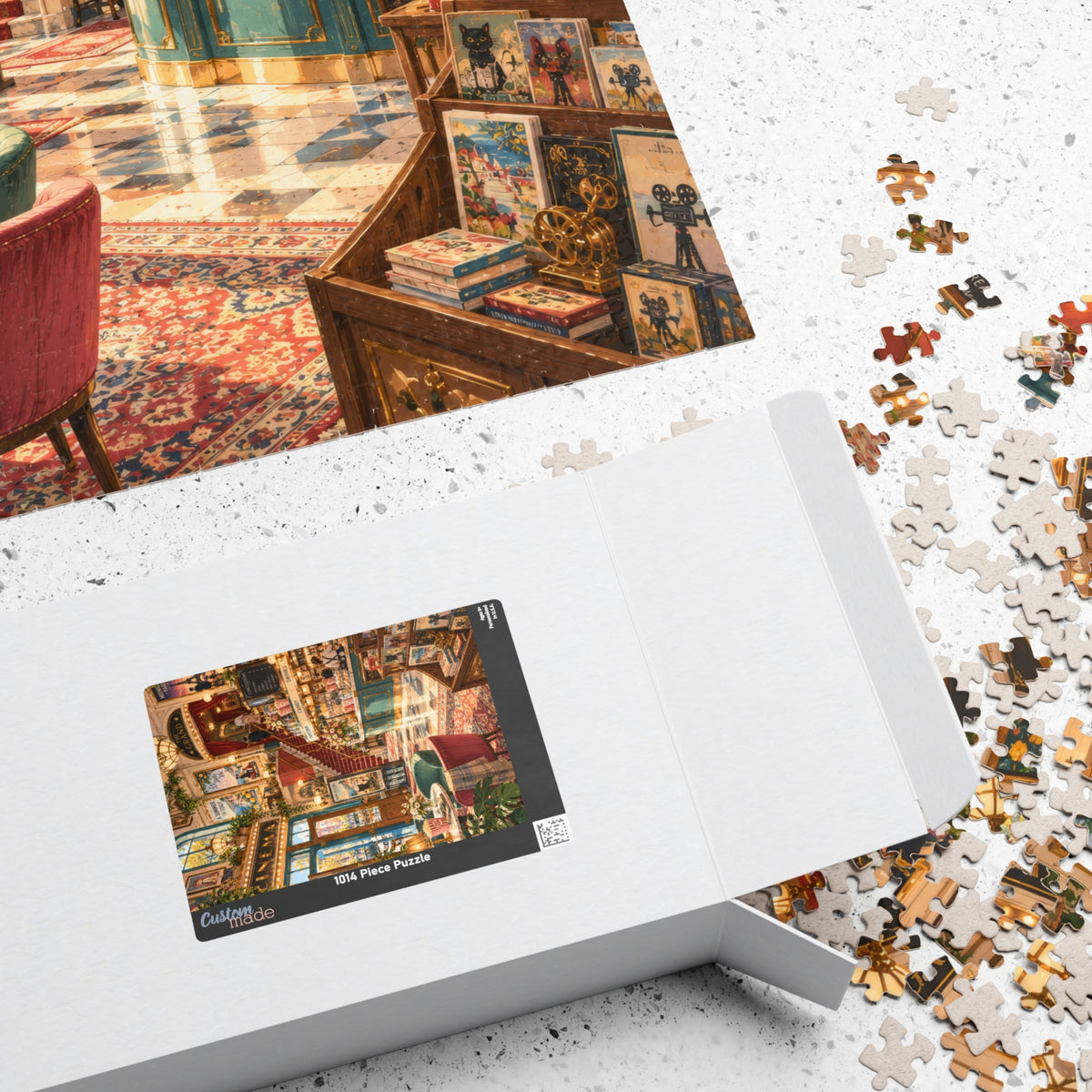 Saturday Matinee | Retro Cinema 1014-Piece Jigsaw Puzzle