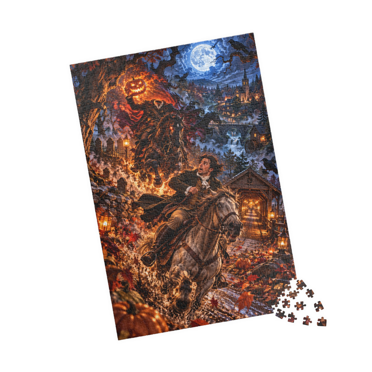 The Legend of Sleepy Hollow | Headless Horseman 1,014-Piece Jigsaw Puzzle