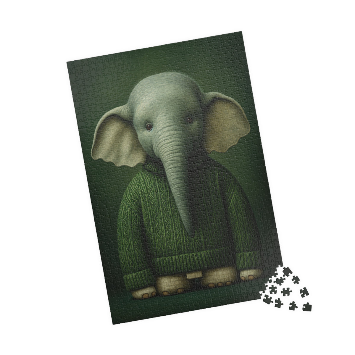 Mr. Bellington the Elephant | The Distinguished Animal Society | 1,014-Piece Adult Jigsaw Puzzle