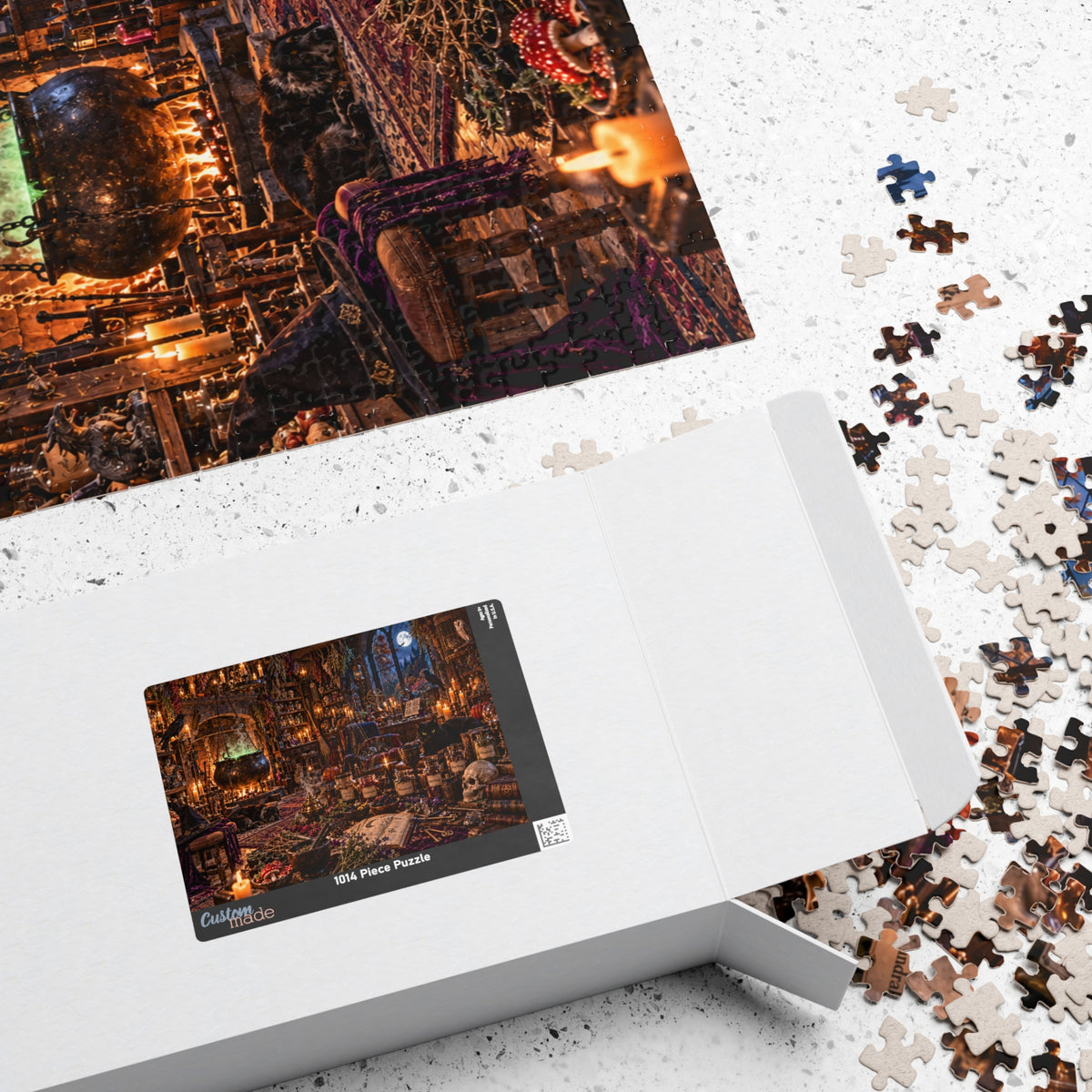 Mystic Witch's Apothecary Puzzle — 1000 Piece Halloween Jigsaw