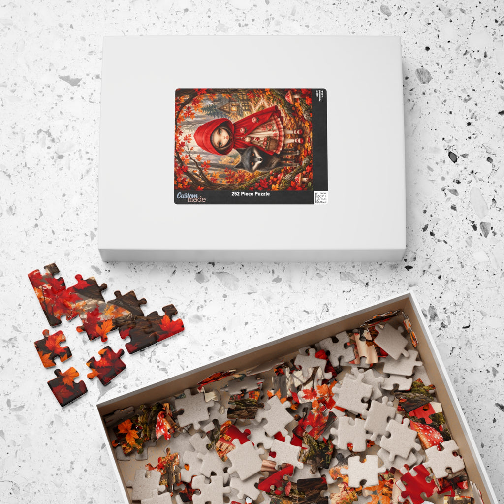 Little Red Riding Hood Puzzle | Enchanted Forest Jigsaw | 252 Pieces