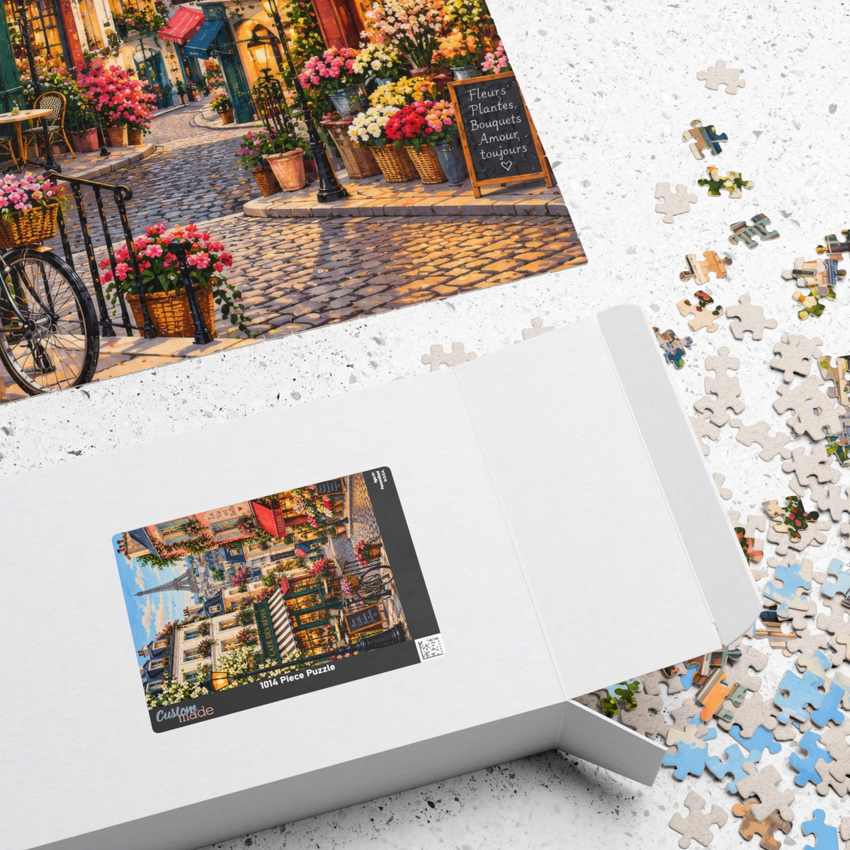 Paris Street Café Adult Jigsaw Puzzle | 1,014 Pieces