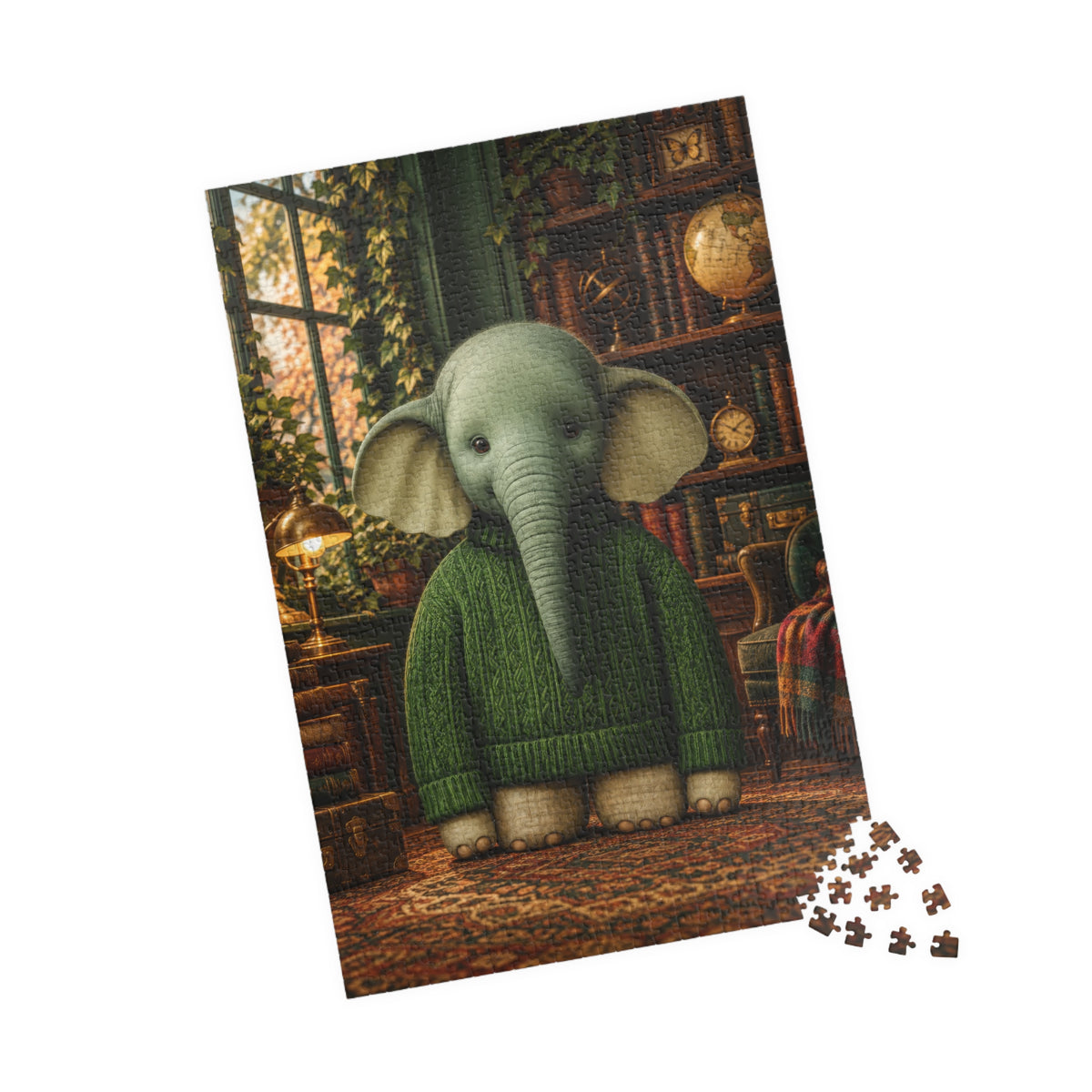 Mr. Bellington the Elephant | The Distinguished Animal Society | 1,014-Piece Adult Jigsaw Puzzle