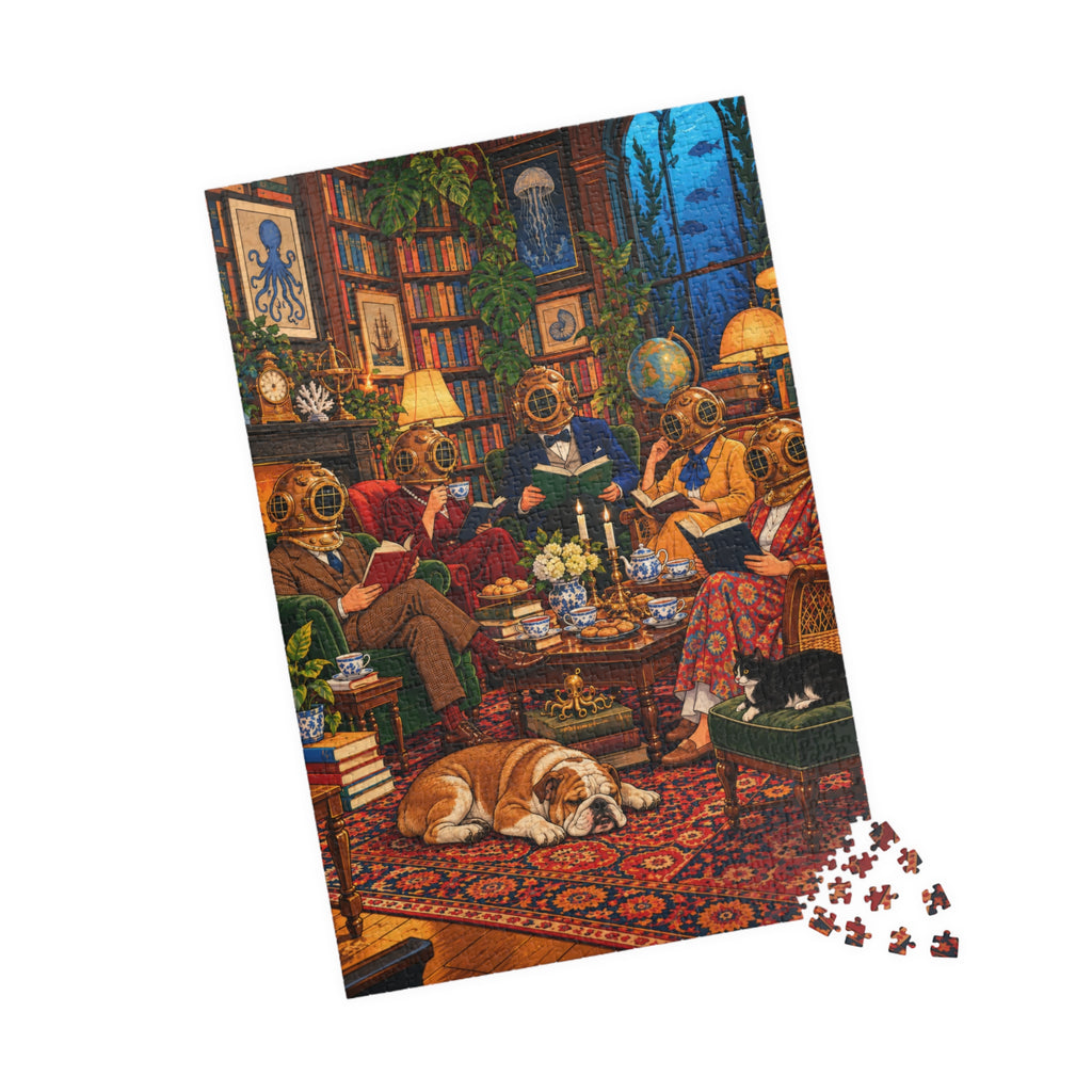 The Deep Sea Book Club: 1,014-Piece Jigsaw Puzzle