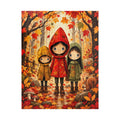 Autumn Woodland Friends Puzzle | Enchanted Fall Forest Jigsaw | 252 Pieces