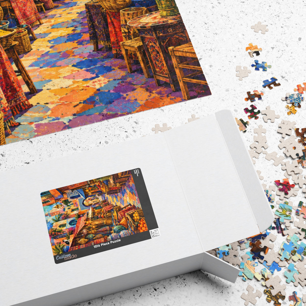 Sunset at the Seaside Carnival – 1,014-Piece Jigsaw Puzzle