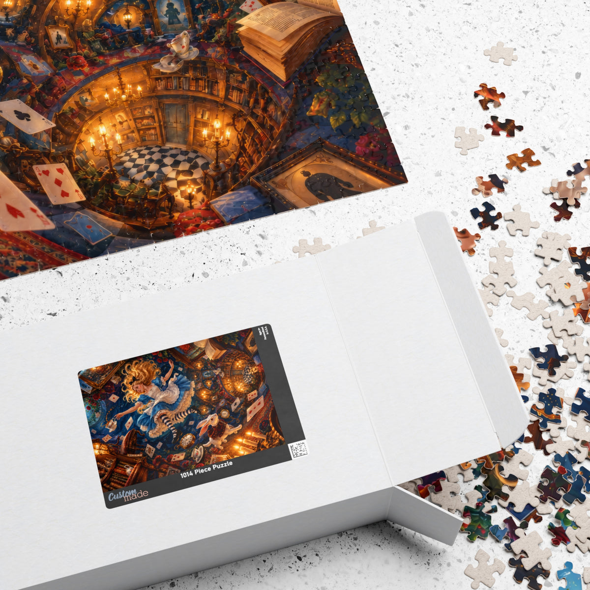 Down the Rabbit Hole | Alice in Wonderland Jigsaw Puzzle | 520 & 1014-Piece Jigsaw