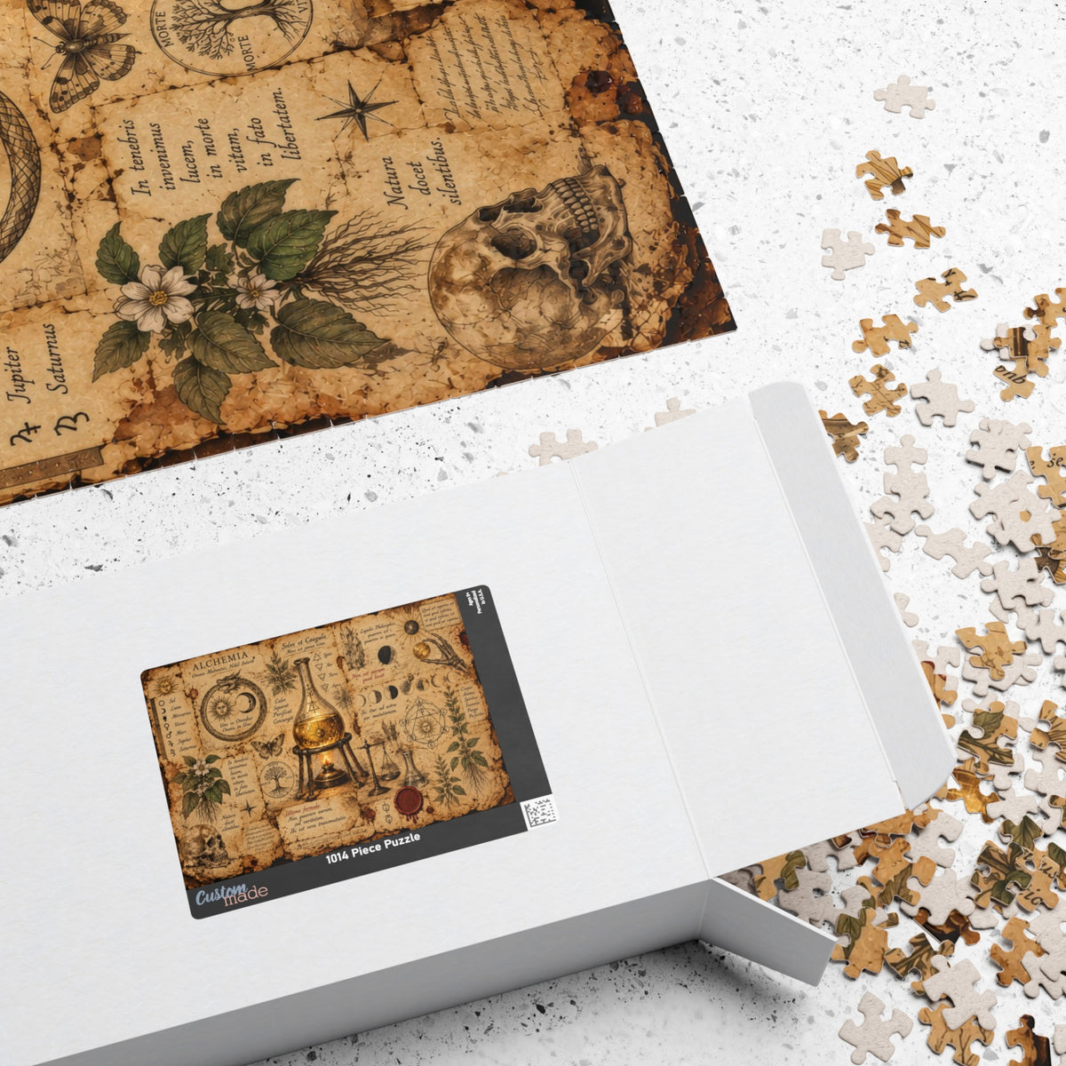 The Alchemist's Archive | Vintage Alchemy & Apothecary Jigsaw Puzzle