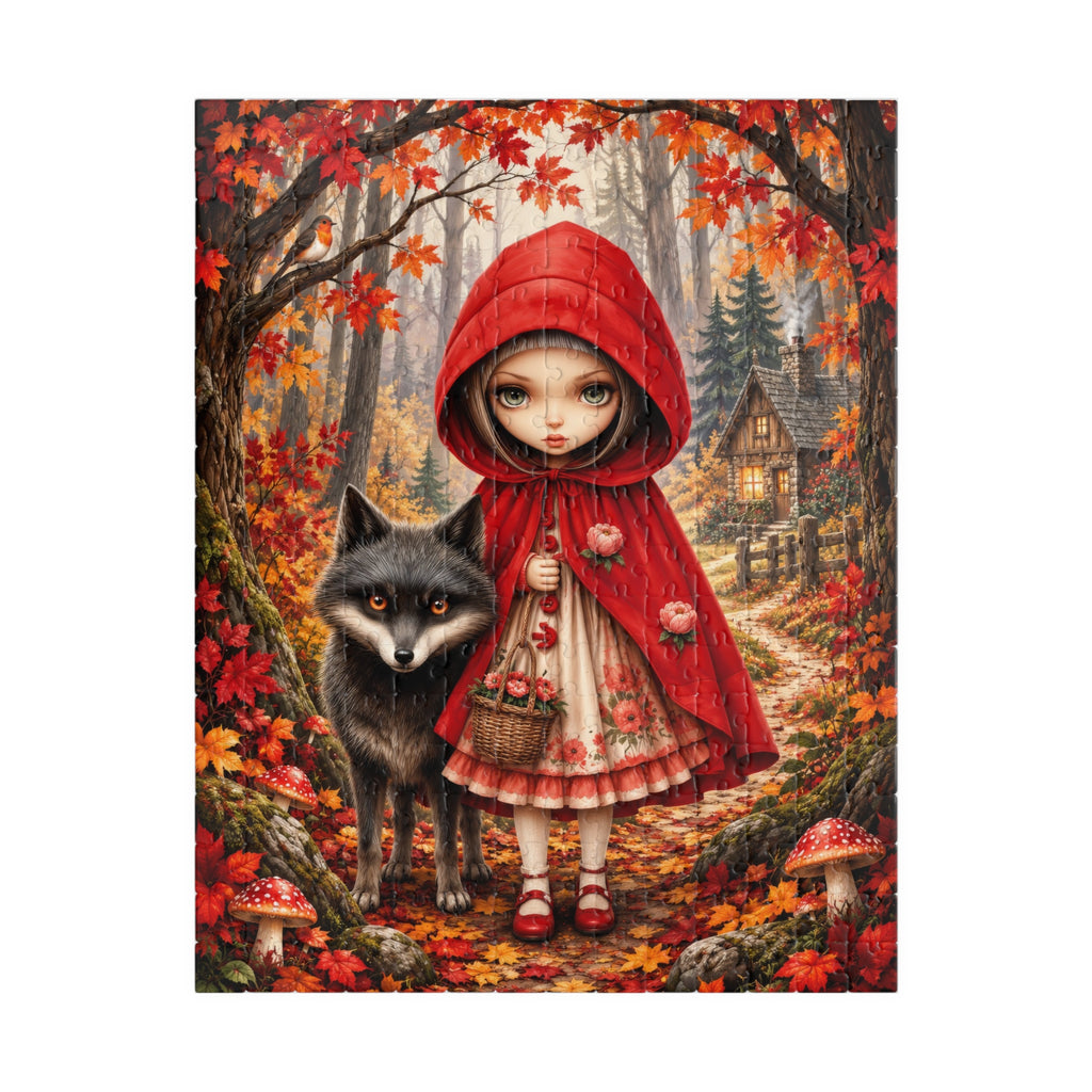 Little Red Riding Hood Puzzle | Enchanted Forest Jigsaw | 252 Pieces