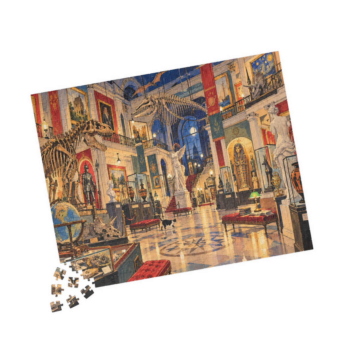After Hours at the Museum | 520-Piece Jigsaw Puzzle