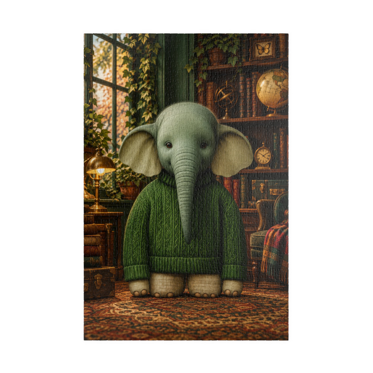Mr. Bellington the Elephant | The Distinguished Animal Society | 1,014-Piece Adult Jigsaw Puzzle