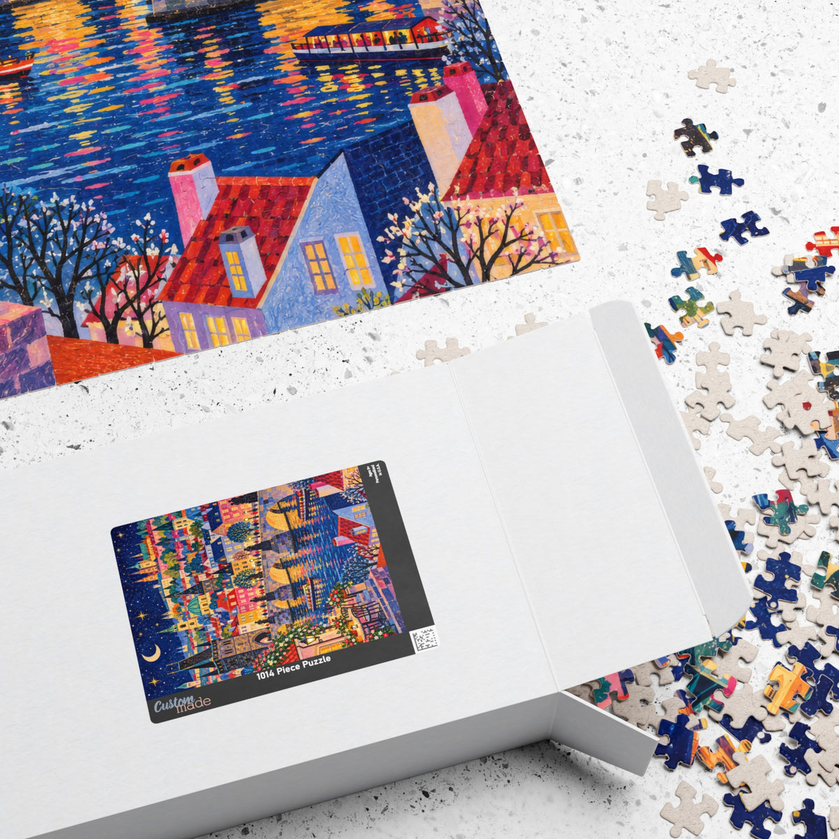 Starlight on the River Jigsaw Puzzle | 1,014 Pieces
