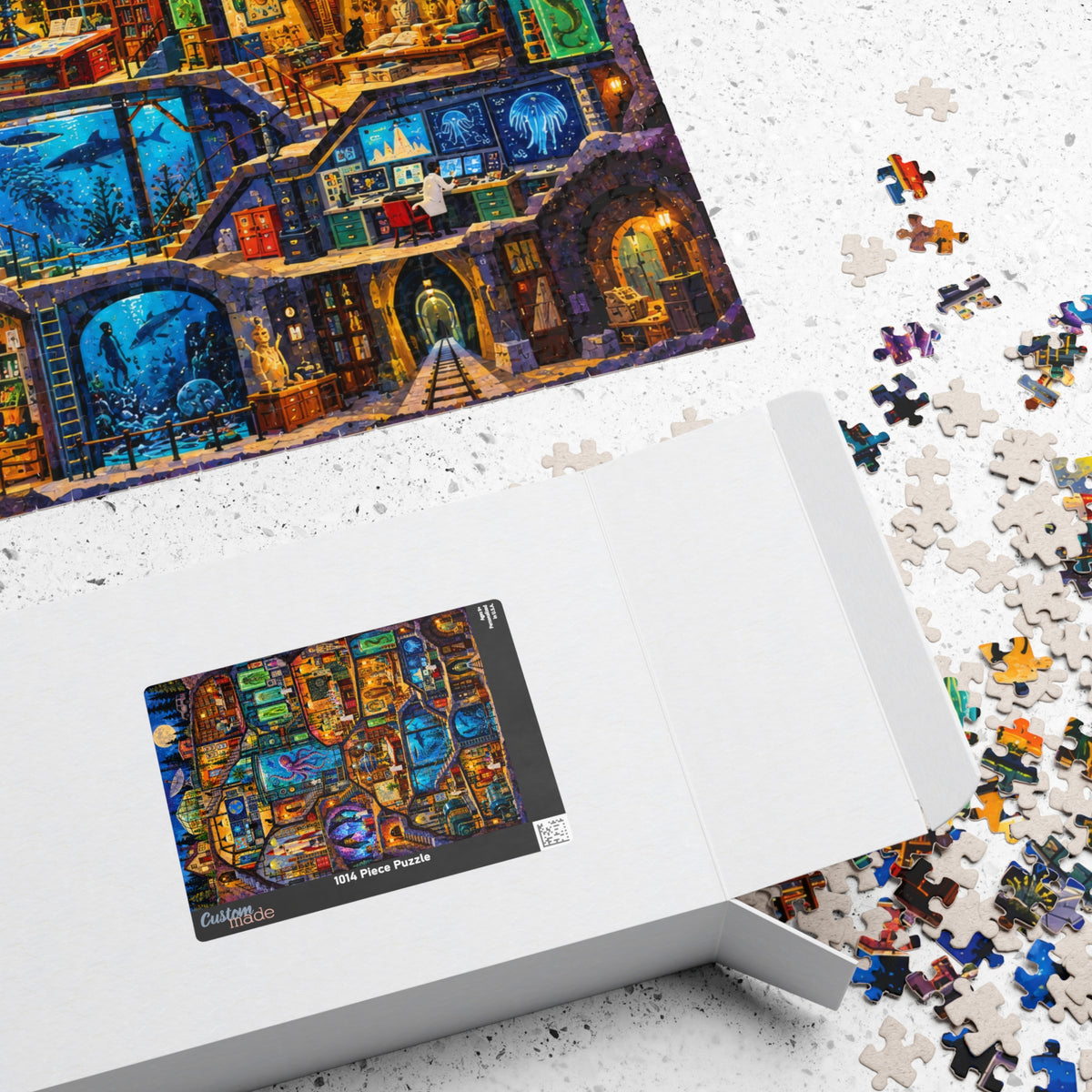 The Secret Lab – 1,014-Piece Jigsaw Puzzle