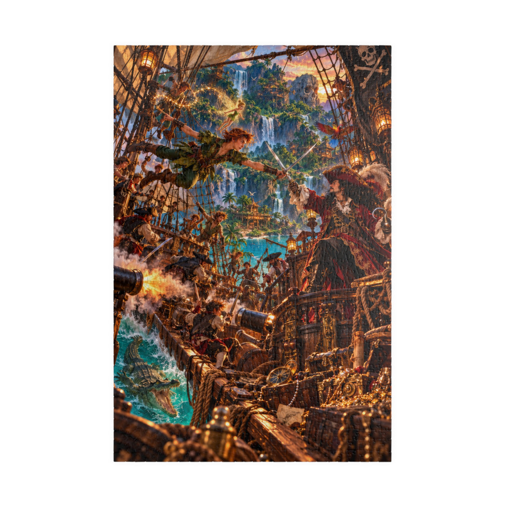 Peter Pan vs. Captain Hook | 1,014-Piece Jigsaw Puzzle