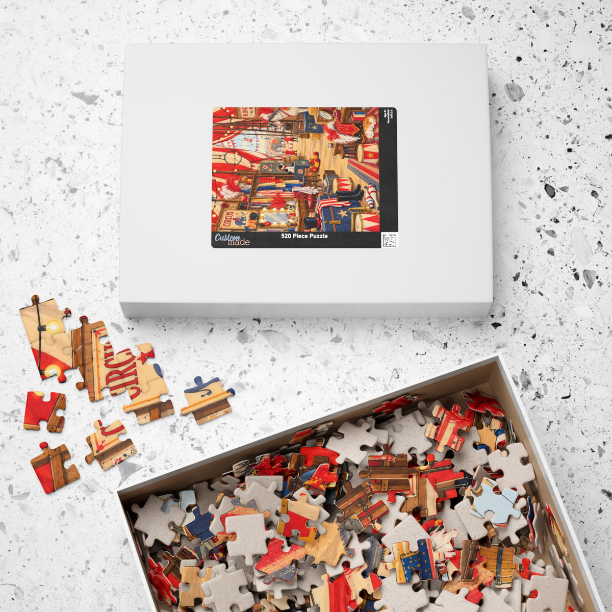 Backstage at the Big Top | 520-Piece Jigsaw Puzzle