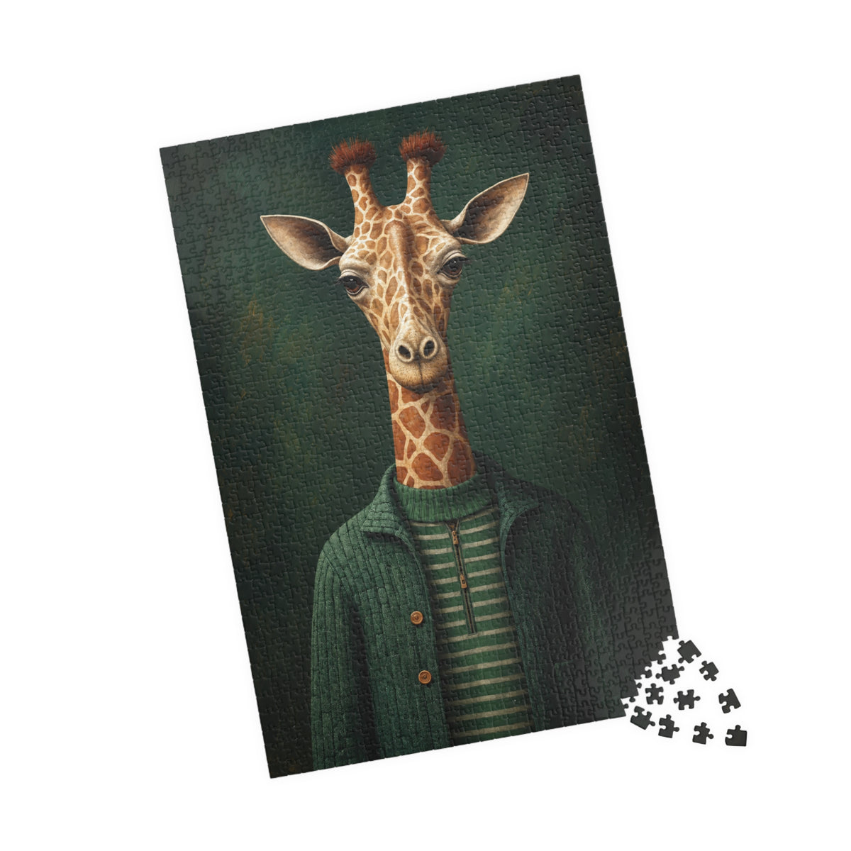 Mr. Tallis the Giraffe | The Distinguished Animal Society | 1,014-Piece Adult Jigsaw Puzzle