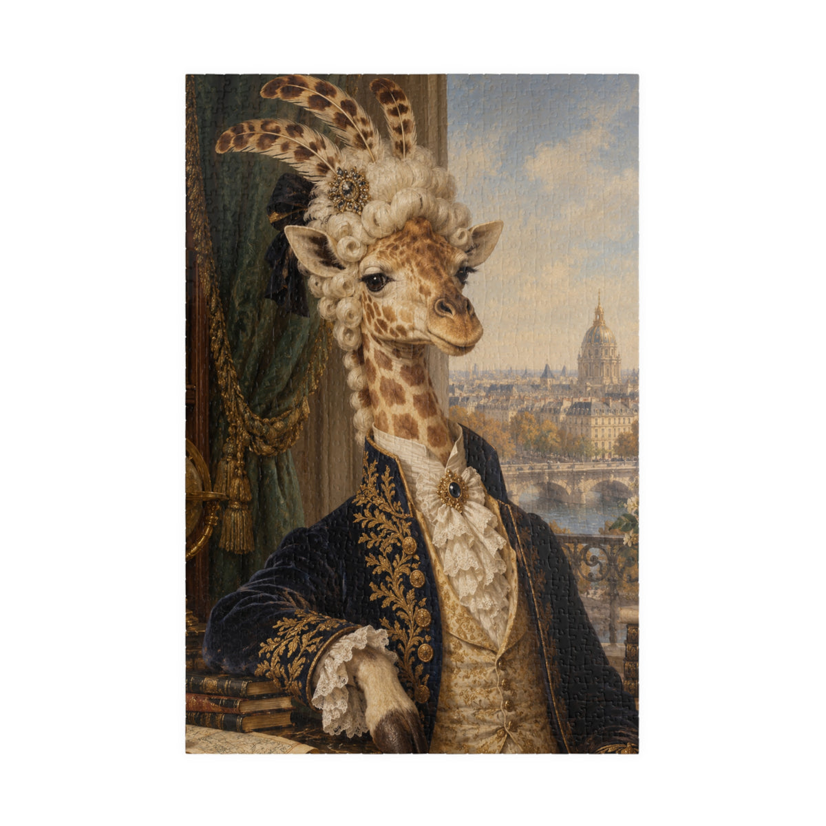 Mr. Tallis in Paris | The Distinguished Animal Society | 1,014-Piece Jigsaw Puzzle