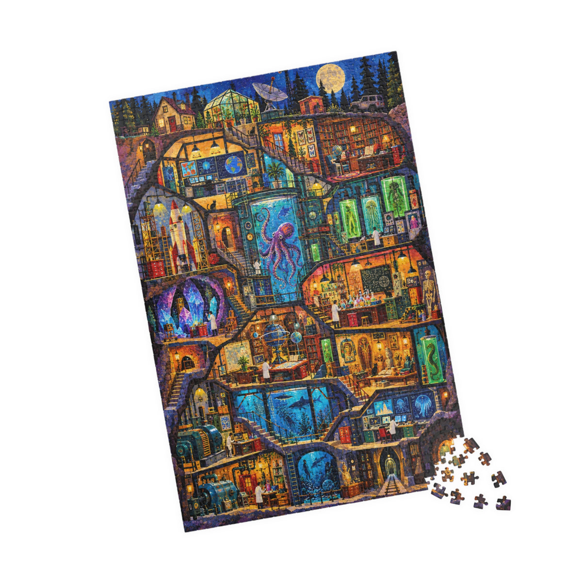 The Secret Lab – 1,014-Piece Jigsaw Puzzle