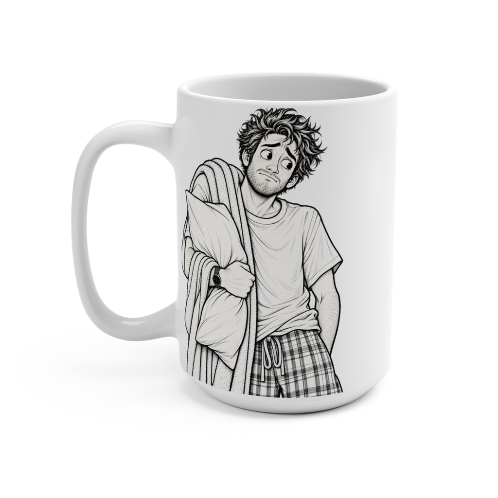 Just One More Piece Mug – Funny Jigsaw Puzzle Lover Coffee Mug, 15 oz