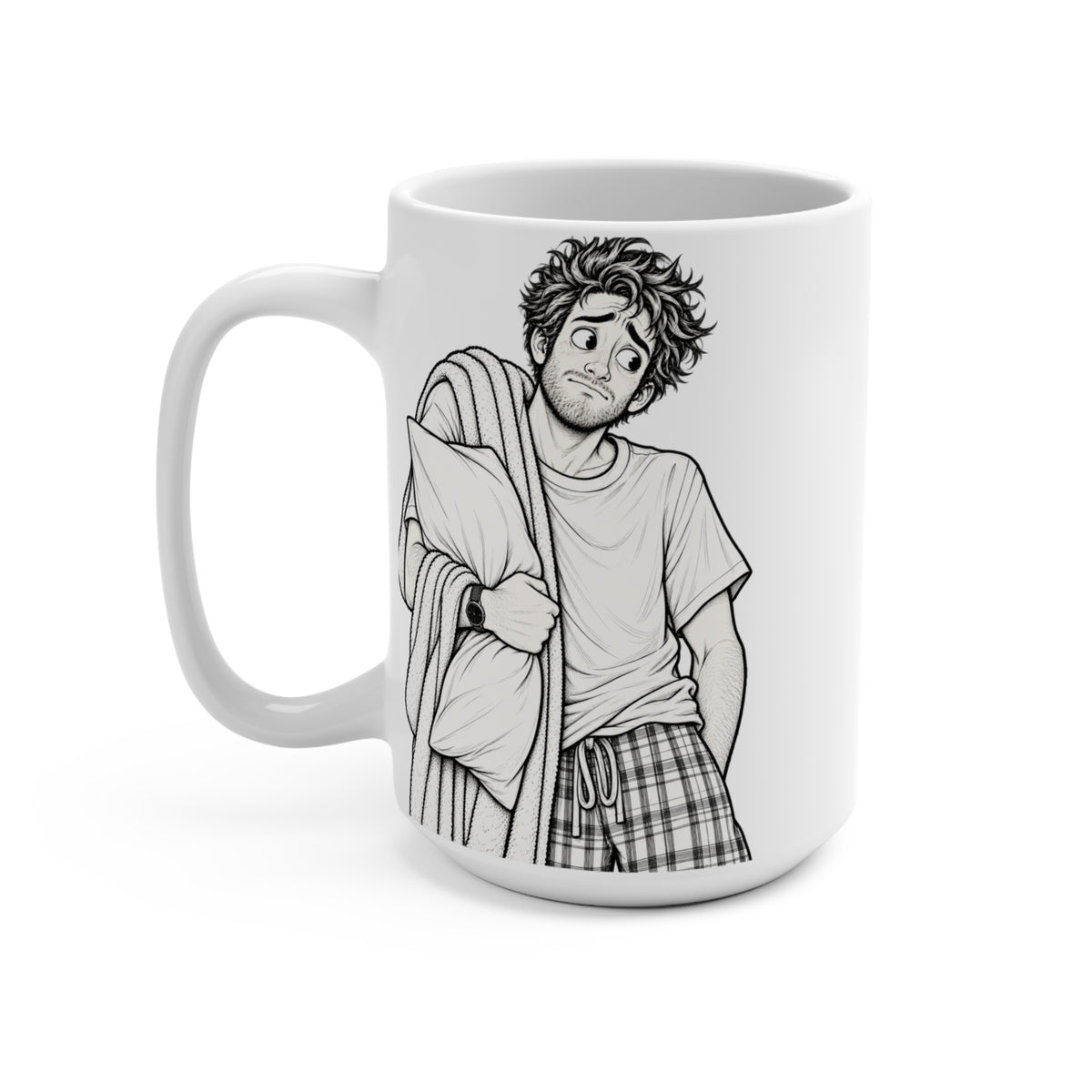 Just One More Piece Mug – Funny Jigsaw Puzzle Lover Coffee Mug, 15 oz
