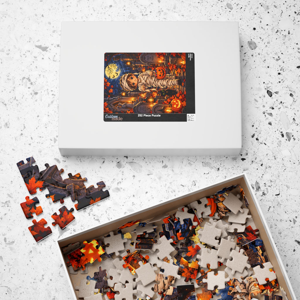 Halloween Mummy Kids Puzzle — Cute Trick-or-Treat 252 pc Jigsaw