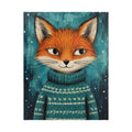 Fox in a Cozy Sweater Kids Puzzle | The Cozy Critter Club | 252 Pieces