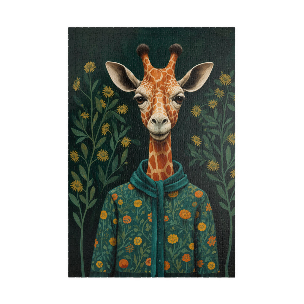 Miss Marigold the Giraffe | The Distinguished Animal Society | 1,014-Piece Adult Jigsaw Puzzle