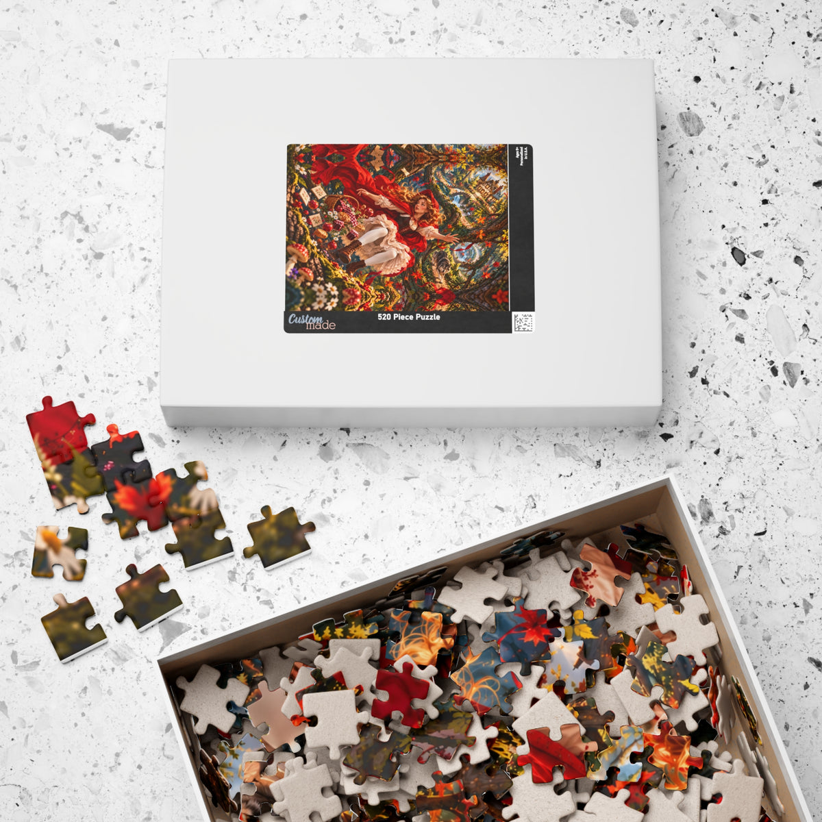 Little Red Riding Hood: Through the Forest 520-Piece Jigsaw Puzzle