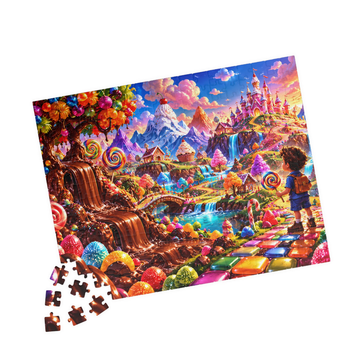 Candy Kingdom Adventure | 252-Piece Kids Jigsaw Puzzle