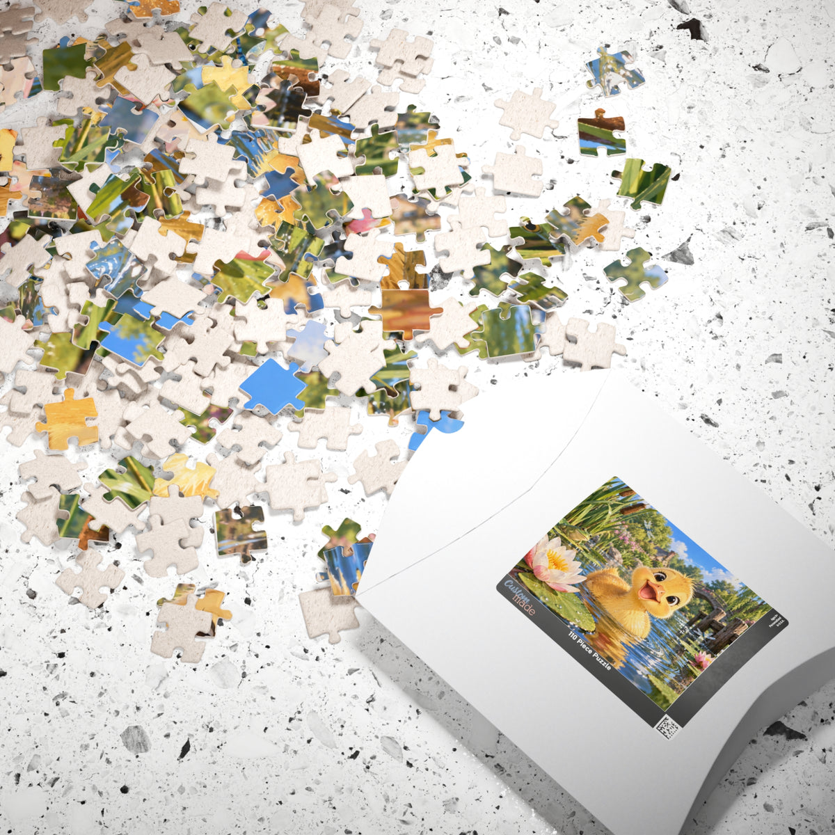 Little Duckling Pond Kids Puzzle | Ages 3–5 | 110 Pieces