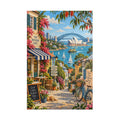 Sydney Harbour Café | Colourful Australia Jigsaw Puzzle