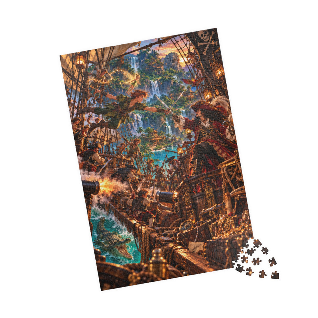 Peter Pan vs. Captain Hook | 1,014-Piece Jigsaw Puzzle